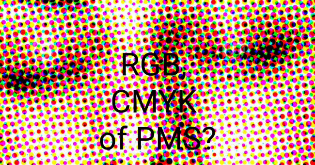 gezicht in CMYK rasterpunten